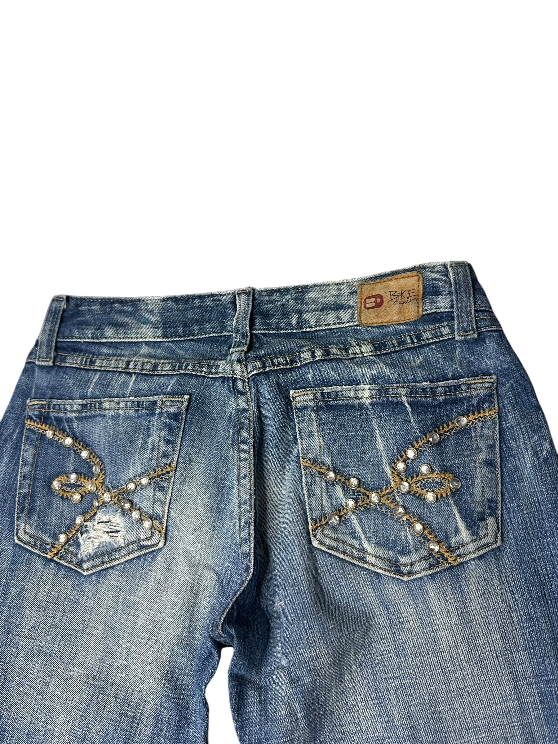 2000s Low waist bootcut jeans (XS)