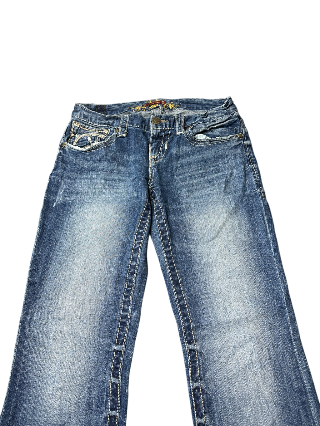 2000s low waist bootcut Jeans (S)