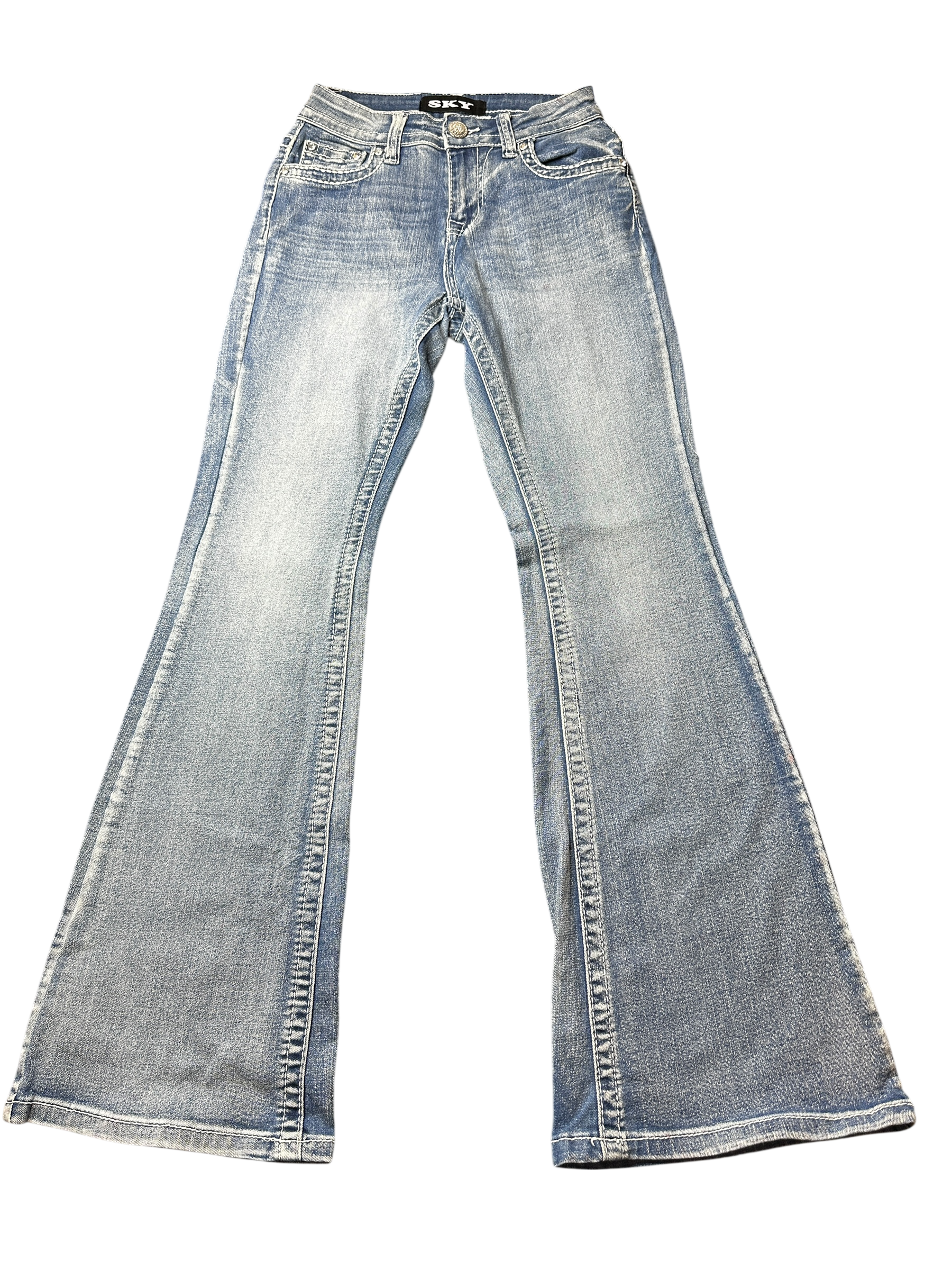 2000s low waist bootcut Jeans (XXS)