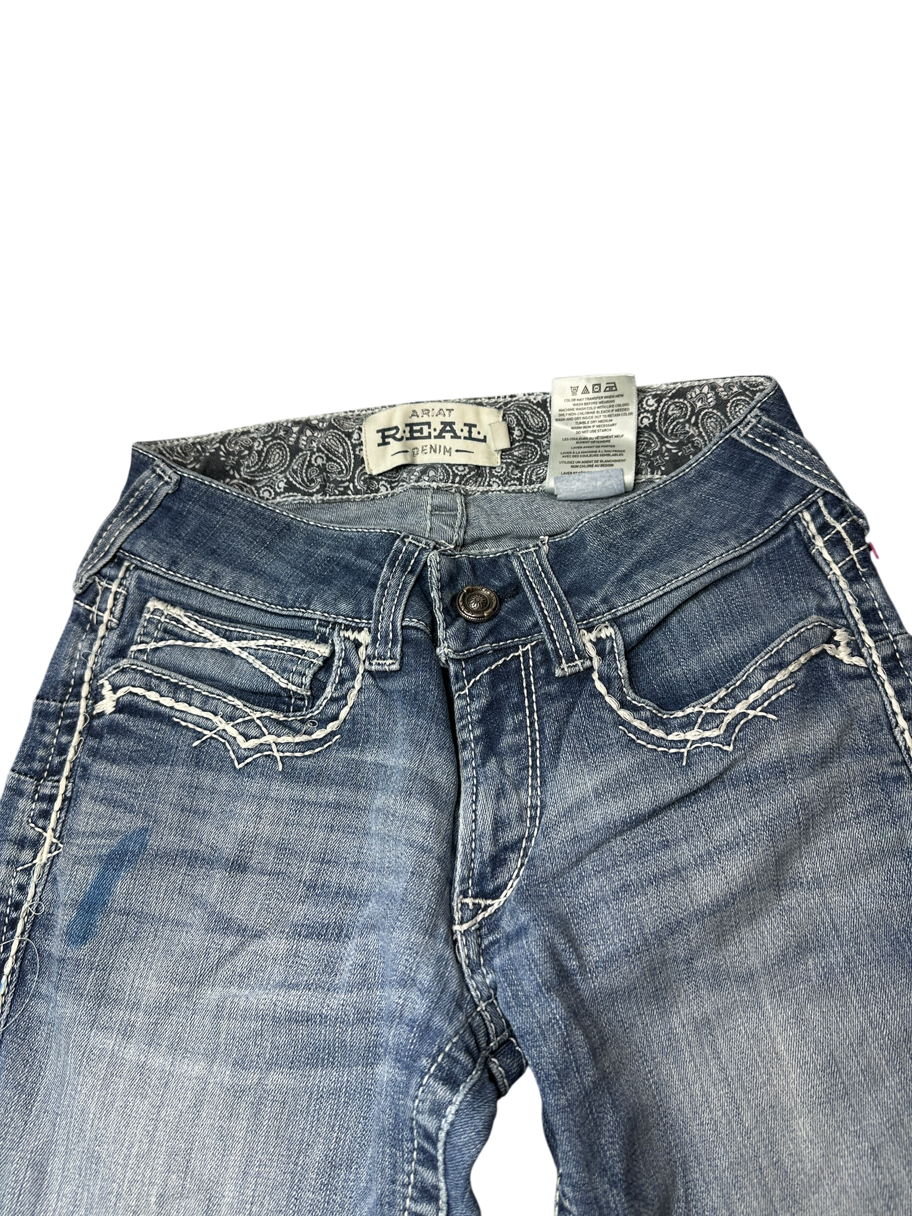 2000s low waist bootcut Jeans (XS)