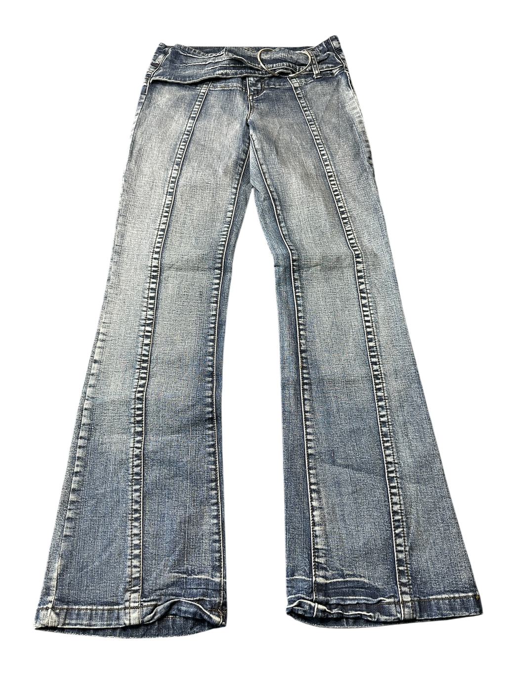 2000s low waist Straight Jeans (S-M)