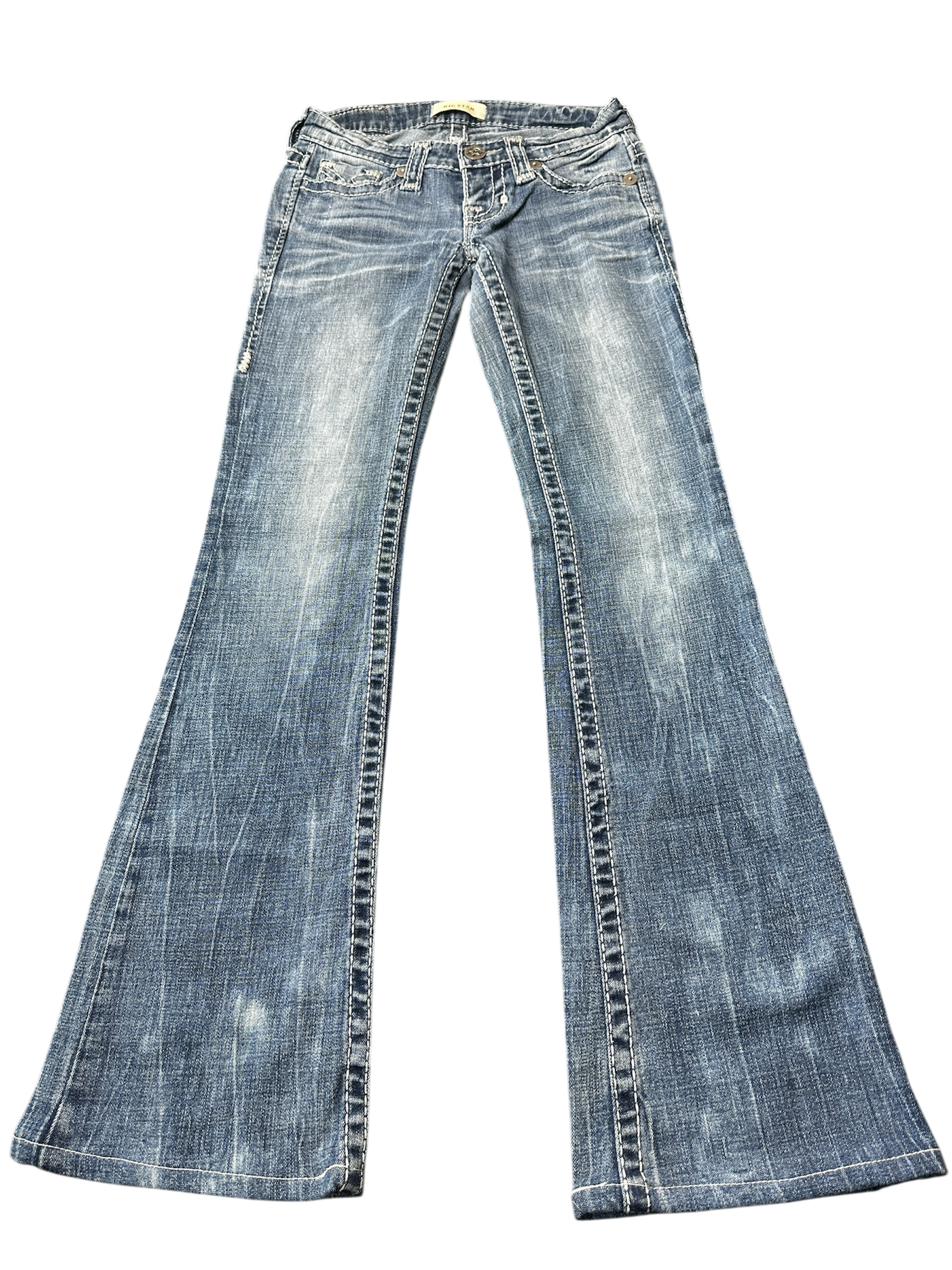 2000s low waist bootcut Jeans (XS)