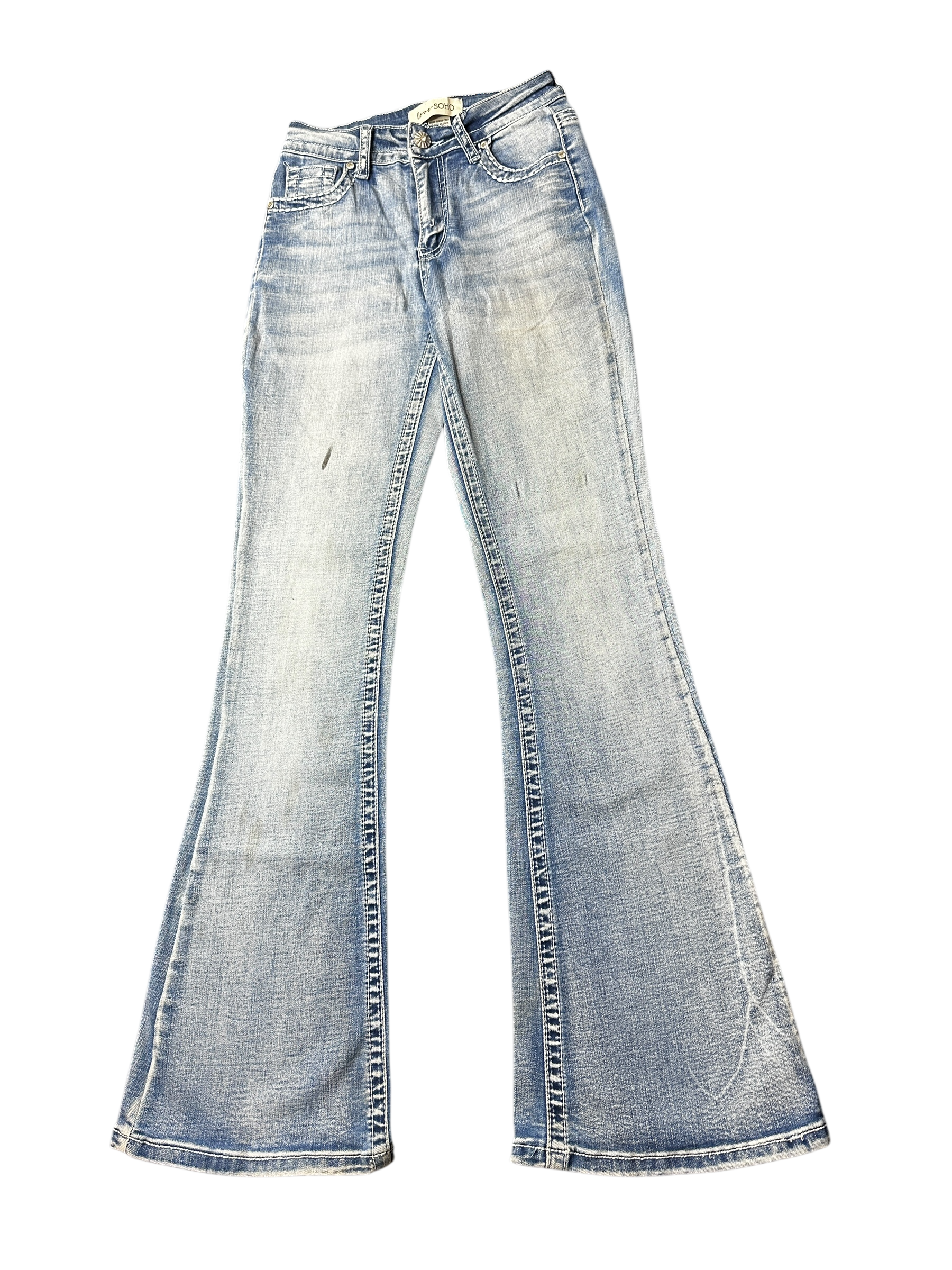 2000s low waist bootcut jeans (xxs)
