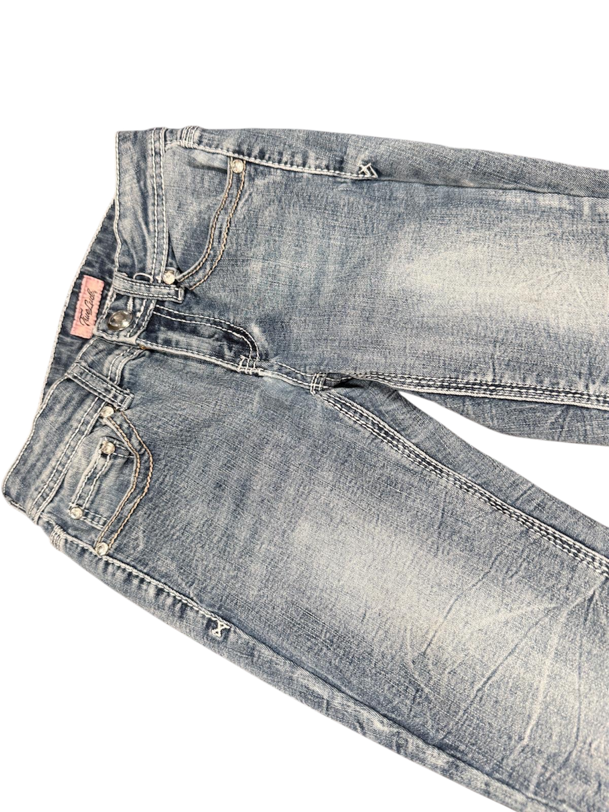 2000s low waist bootcut Jeans (XXS)