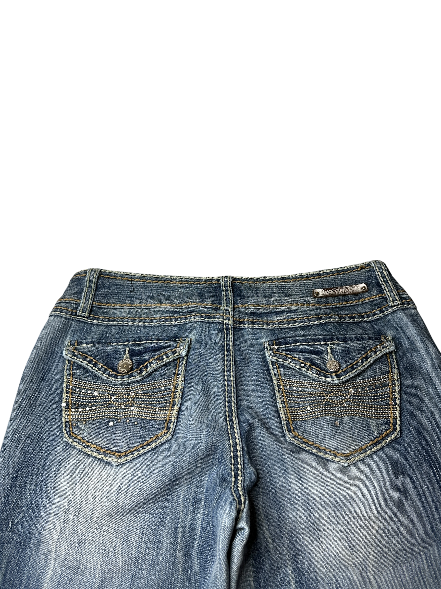 2000s perfect washed low waist bootcut Jeans