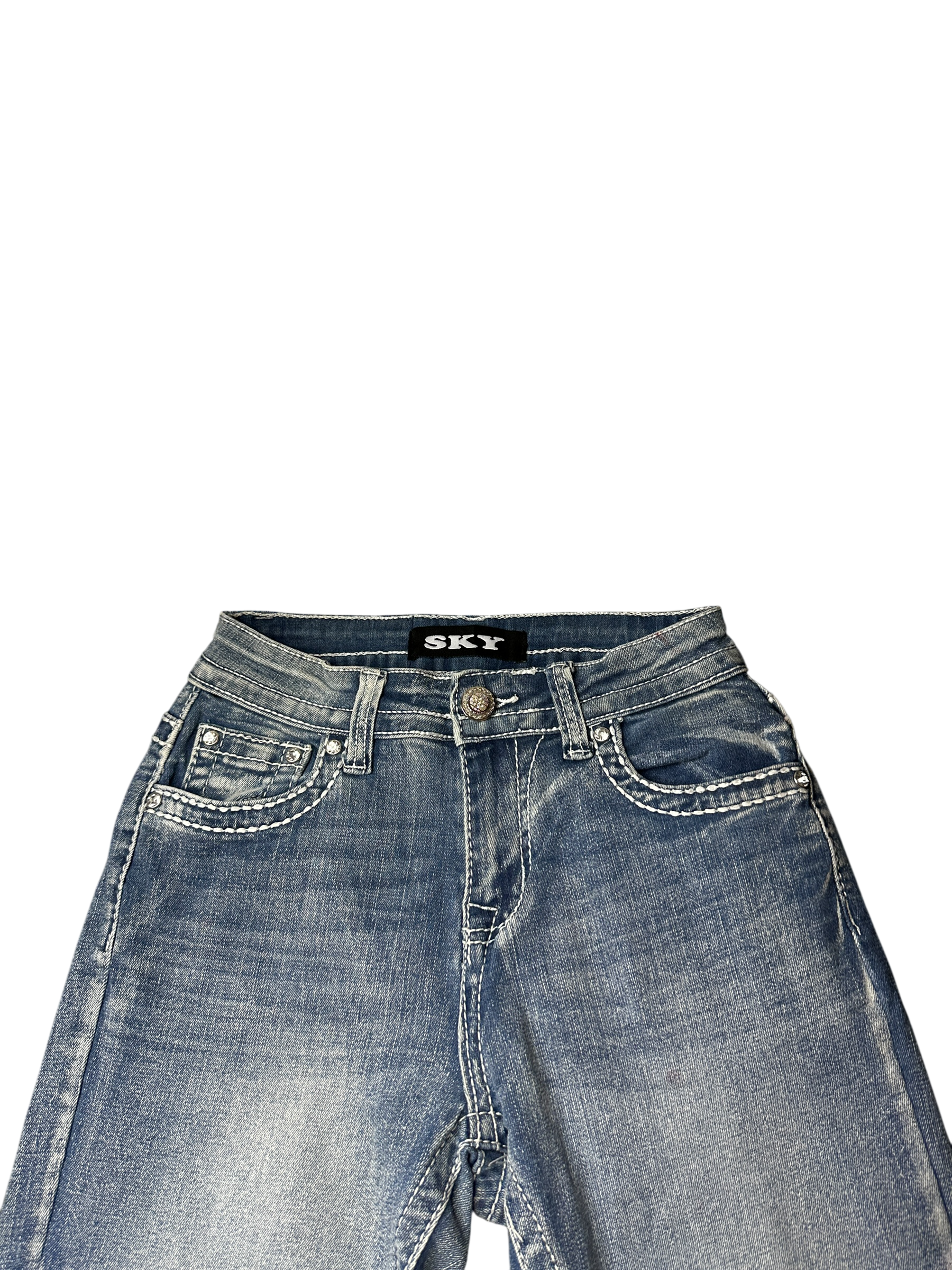 2000s low waist bootcut Jeans (XXS)