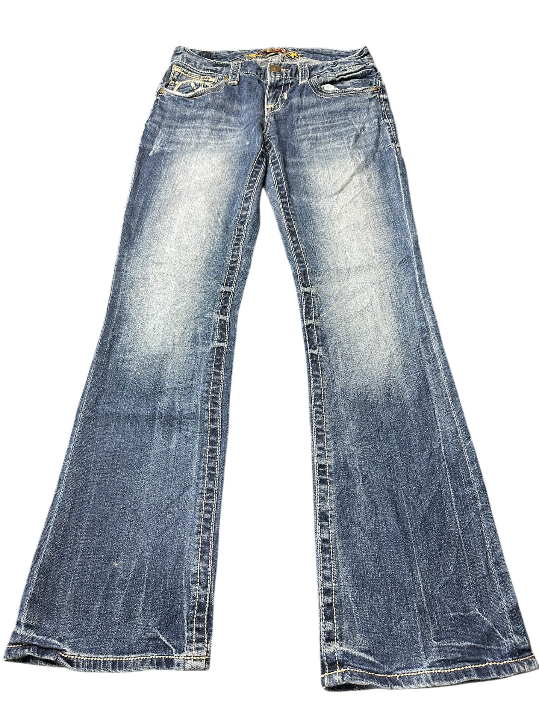 2000s low waist bootcut Jeans (S)
