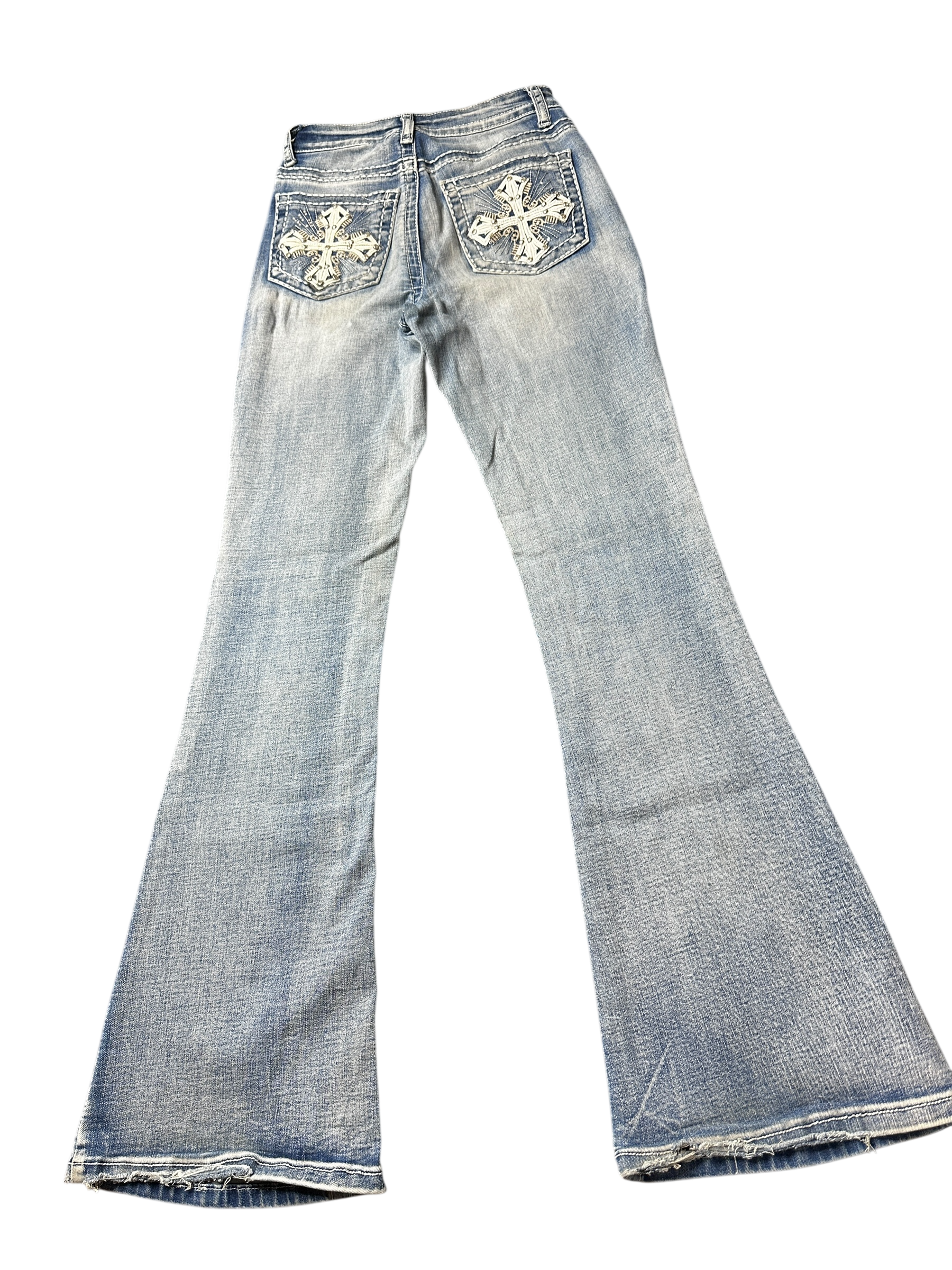 2000s low waist bootcut jeans (xxs)